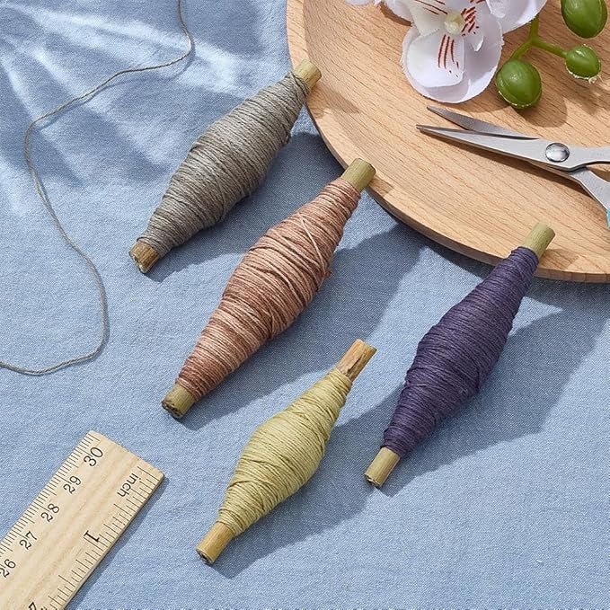 Japoniškų sashiko vilnos siūlų rinkinys